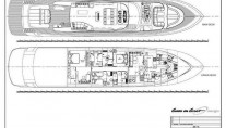 Yacht BLUE FORCE ONE -  Layout